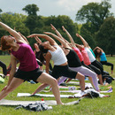 Yoga in Kensington Gardens