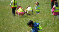 Children_searching_in_the_meadow_signpost